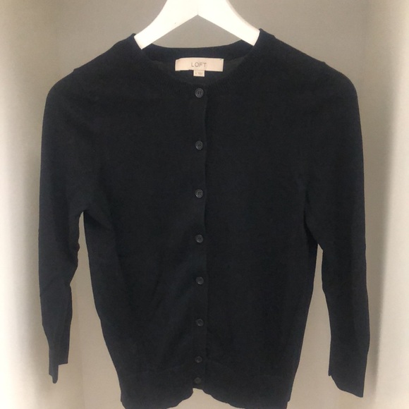 Loft black cardigan - Picture 3 of 4